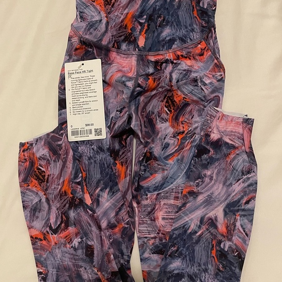 LuluLemon Base Pace 25" High Rise Leggings - Picture 3 of 7